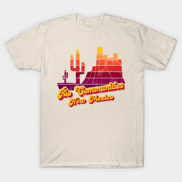 Rio Communities New Mexico T-Shirt by Jennifer